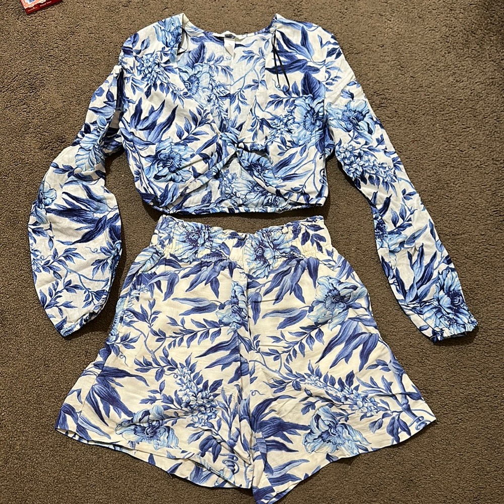 H&M set pants and top